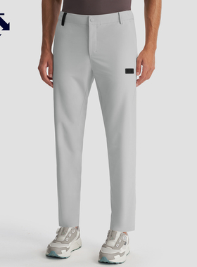 DESCENTE迪桑特DUALIS都市通勤男士防泼水梭织运动长裤秋季