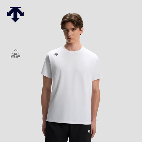 DESCENTE迪桑特TRAINING系列男士吸湿速干D-TOUGH透气短袖T恤新品
