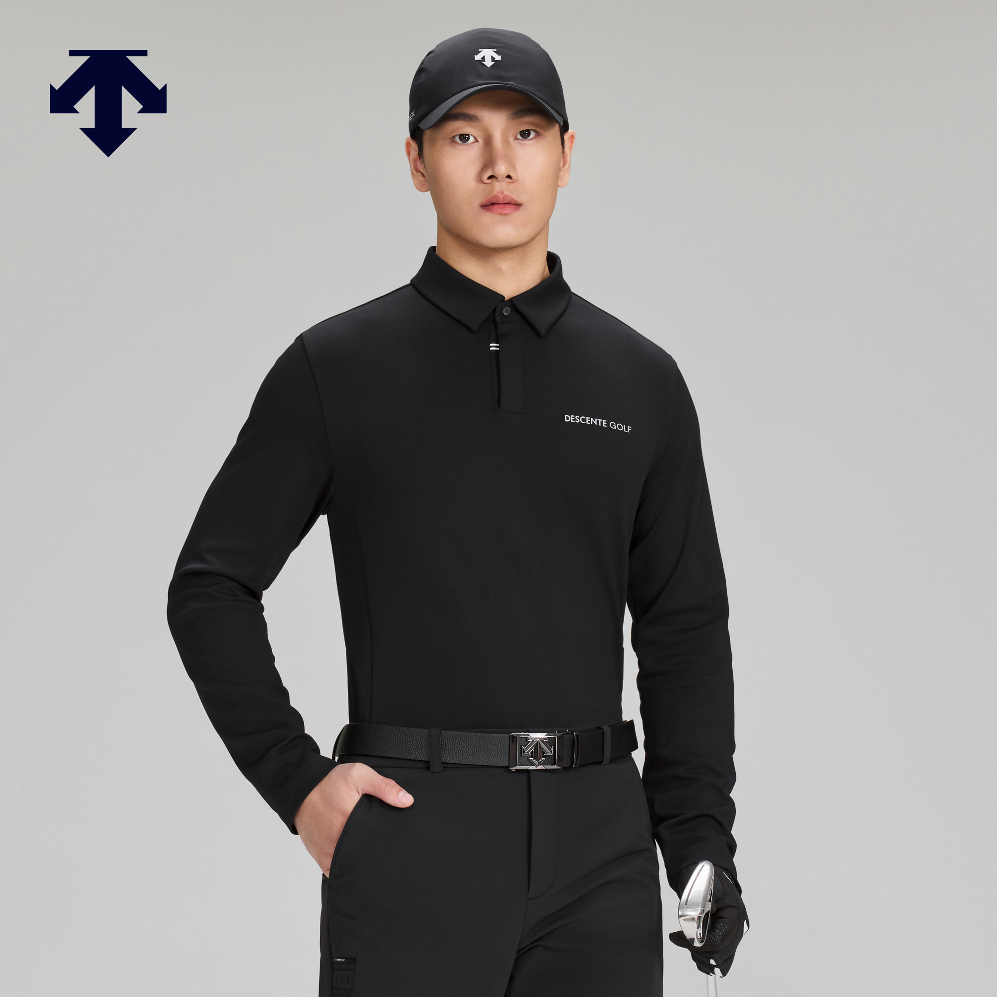 DESCENTEGOLF 迪桑特高尔夫 男士S-CORE系列长袖POLO衫早春新品