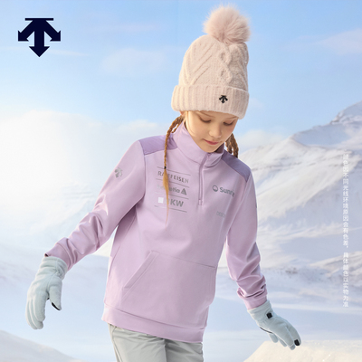 DESCENTE迪桑特儿童 SKI STYLE 男女童套头衫
