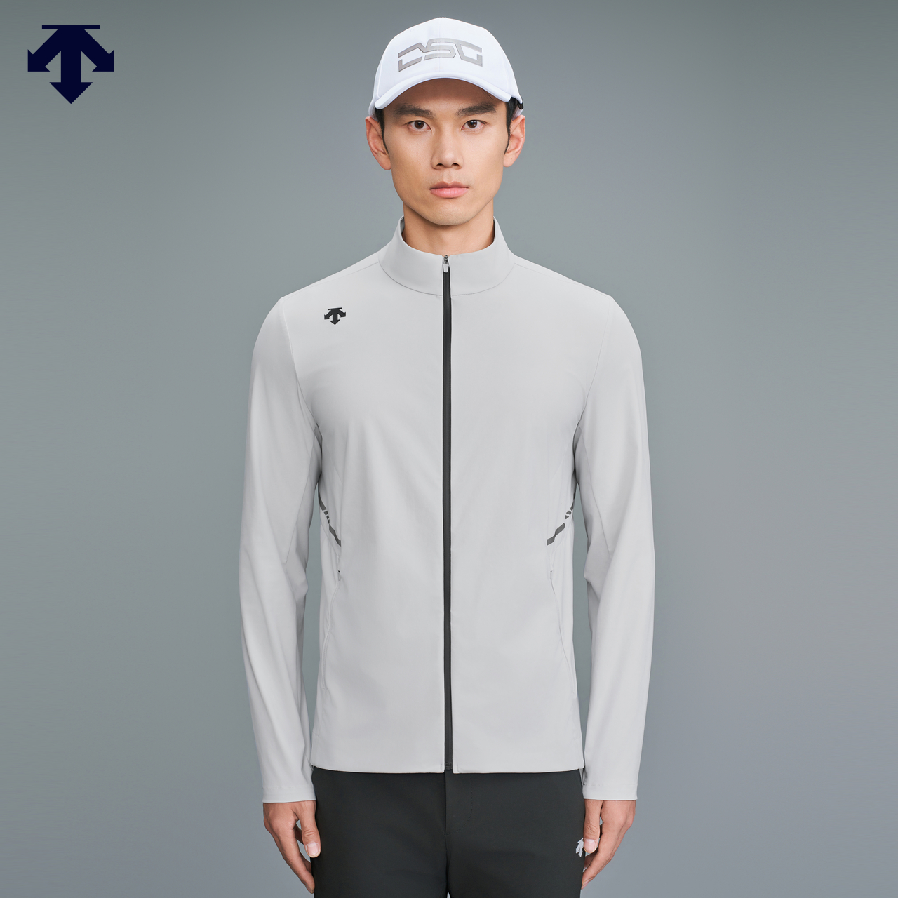 DESCENTEGOLF迪桑特高尔夫男士薄款防晒夹克外套