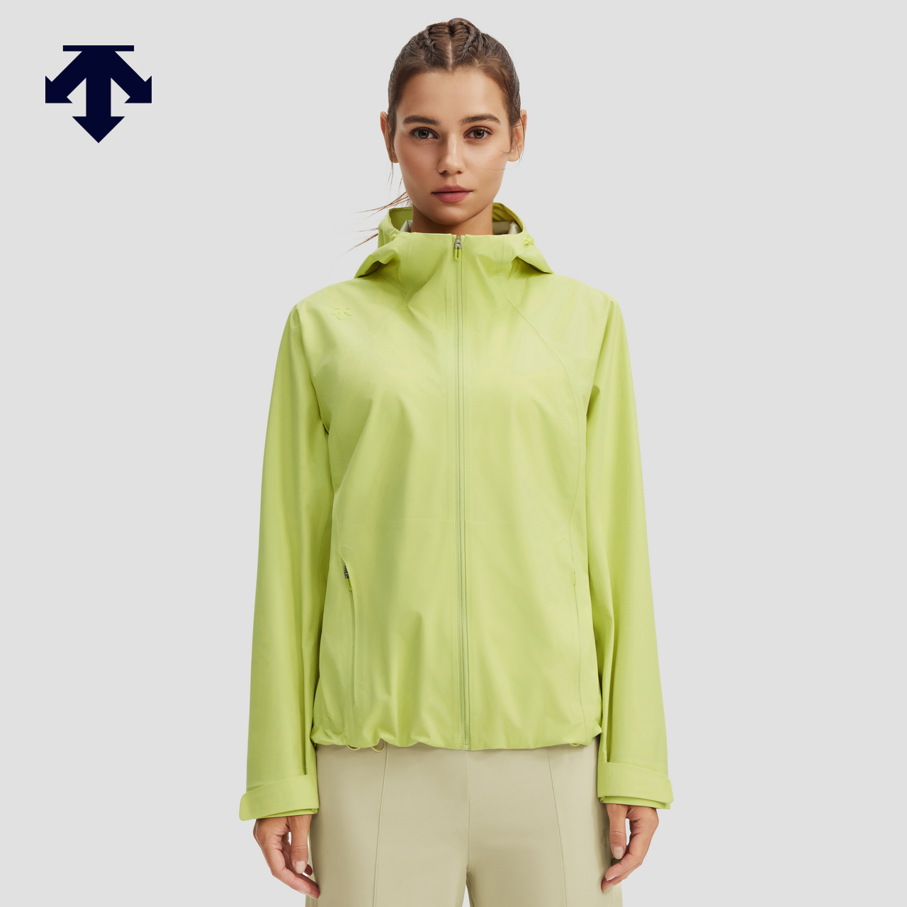 DESCENTE迪桑特WOMEN’S TRAINING系列运动女士梭织外套秋季新品
