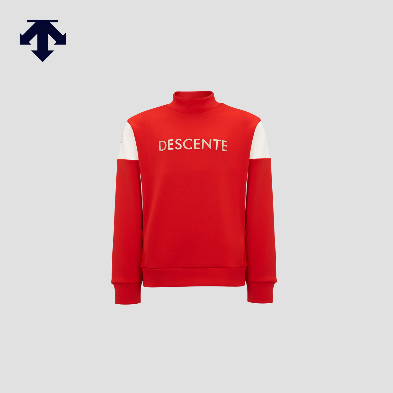 DESCENTE迪桑特儿童SKI STYLE系列女童针织套头衫春季