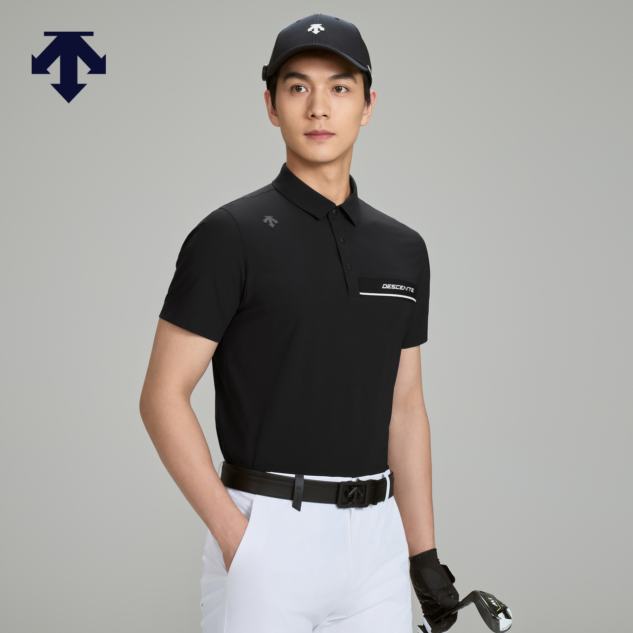 DESCENTEGOLF 迪桑特高尔夫 男士PRO系列短袖POLO衫早秋