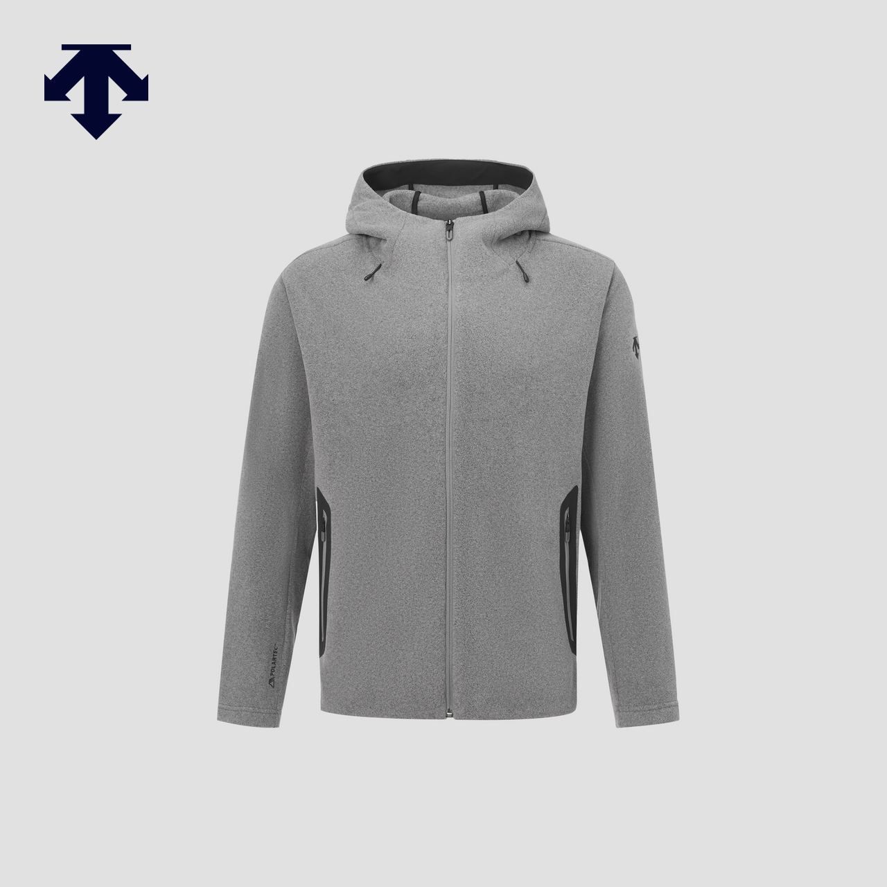 DESCENTE迪桑特SKI STYLE系列运动休闲男士亲肤针织运动上衣新品