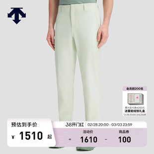 DESCENTE迪桑特DUALIS系列都市通勤SOLOTEX男士梭织运动长裤