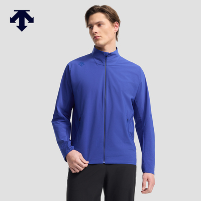 DESCENTE迪桑特TRAINING系列TOUGH男士MOTION 4D梭织上衣立领外套