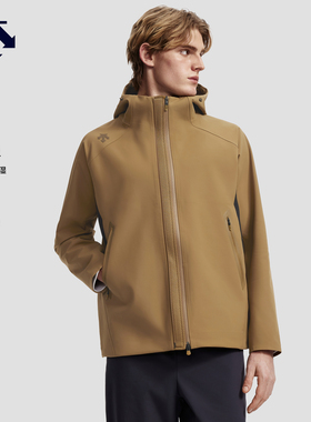 DESCENTE迪桑特TRAINING系列综训健身男士防水透湿加绒梭织上衣