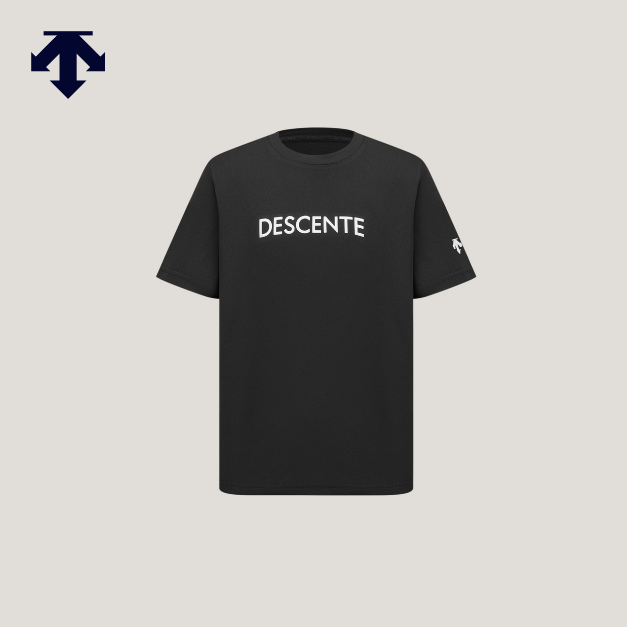 DESCENTE迪桑特儿童TRAINING男童短袖针织衫TOUGH吸湿速干