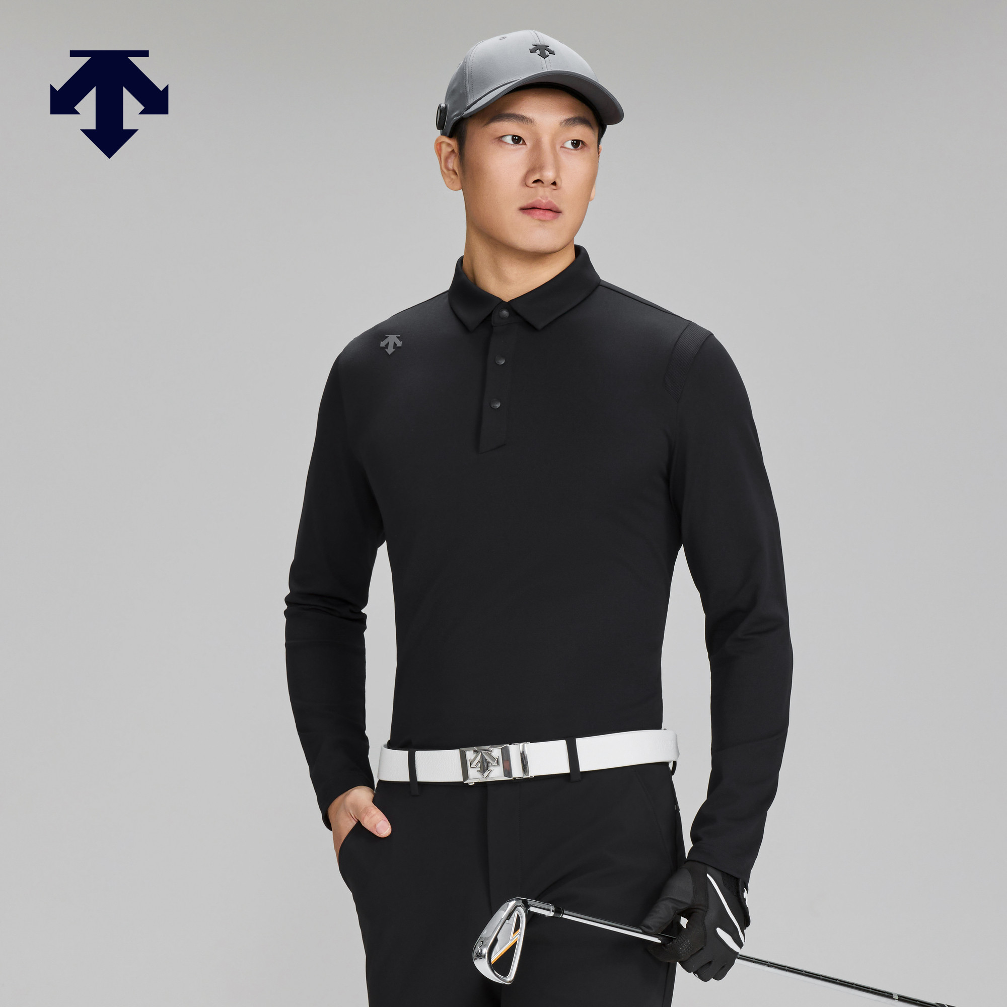 DESCENTEGOLF 迪桑特高尔夫 男士PRO系列长袖POLO衫早春新品