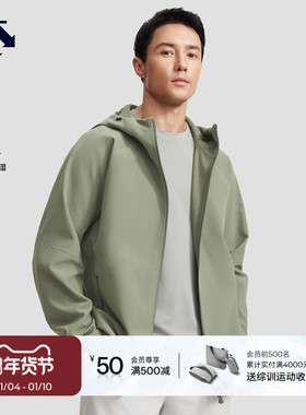 DESCENTE迪桑特TRAINING综训运动健身防水透湿男士加绒梭织外套