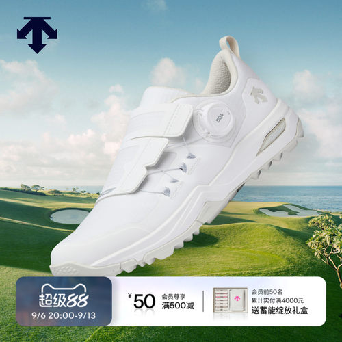 【舒适抓地】DESCENTEGOLF 迪桑特高尔夫女士高尔夫球鞋GORE-TEX