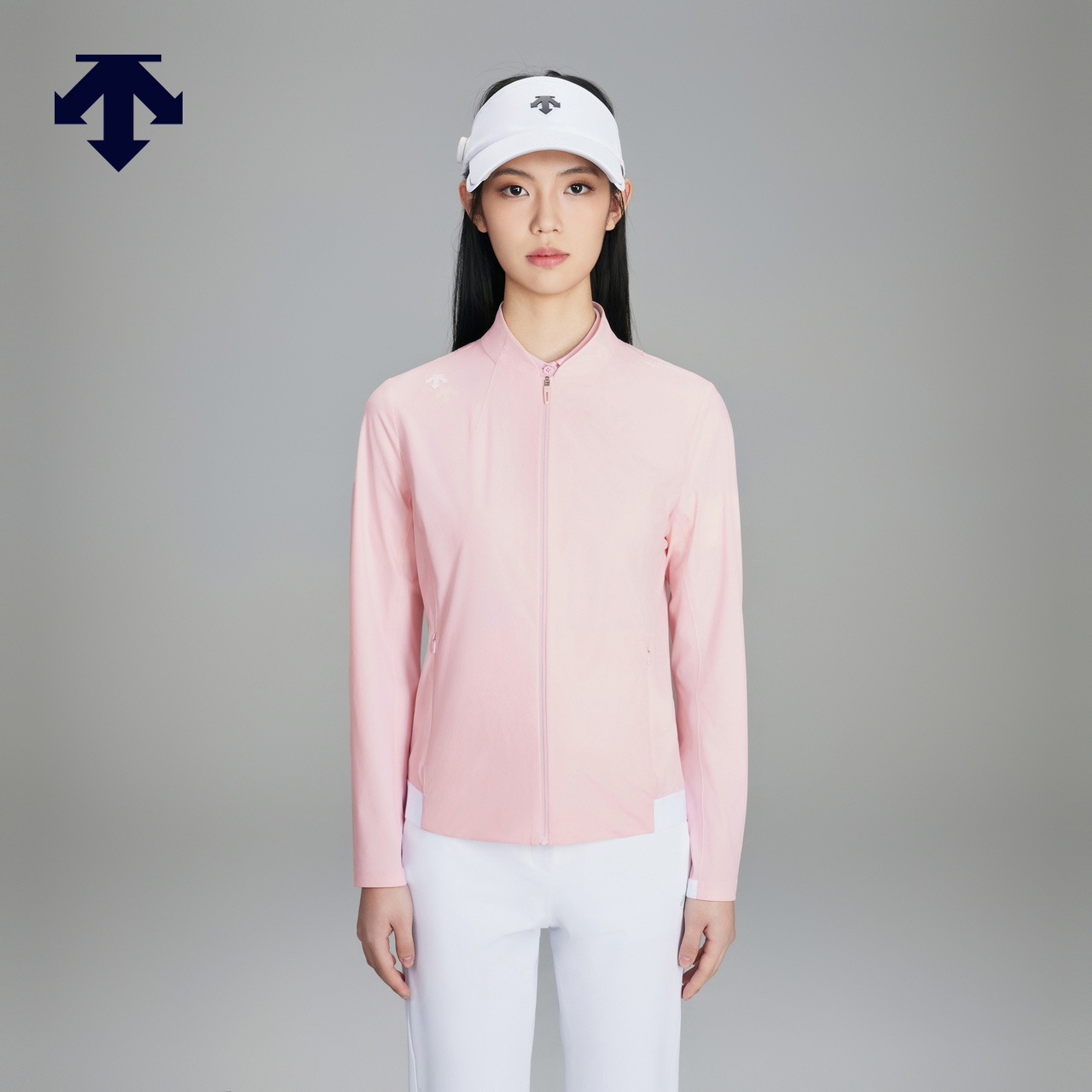 DESCENTEGOLF迪桑特高尔夫PRO系列女士四面弹防晒夹克