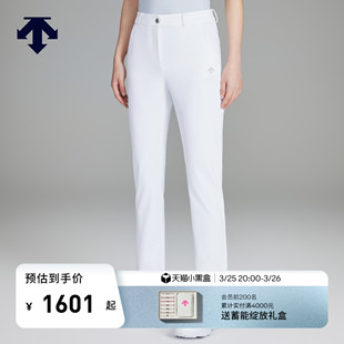 直筒侧开衩长裤 DESCENTEGOLF 迪桑特高尔夫女士长裤