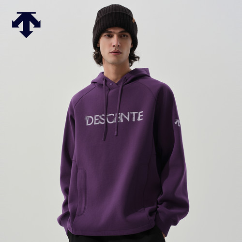 DESCENTE迪桑特SNOWBOARD STYLE系列男女同款连帽卫衣秋冬新品