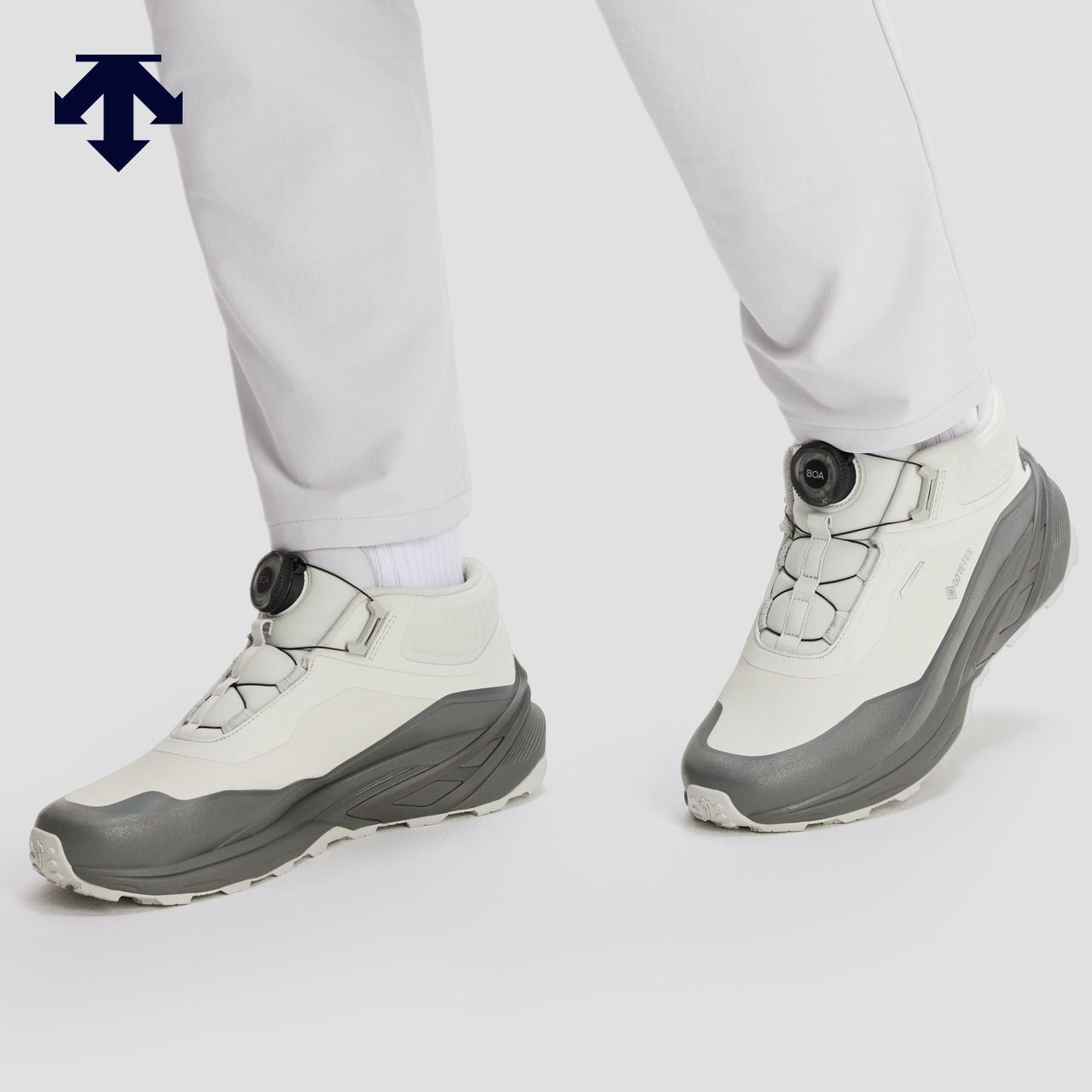 DESCENTE迪桑特男女款MTN RIDGE MID WIRE GTX休闲鞋缓震中帮靴