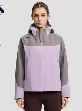 迪桑特F360防风防泼水透湿加棉内胆女士上衣两件套秋冬新品