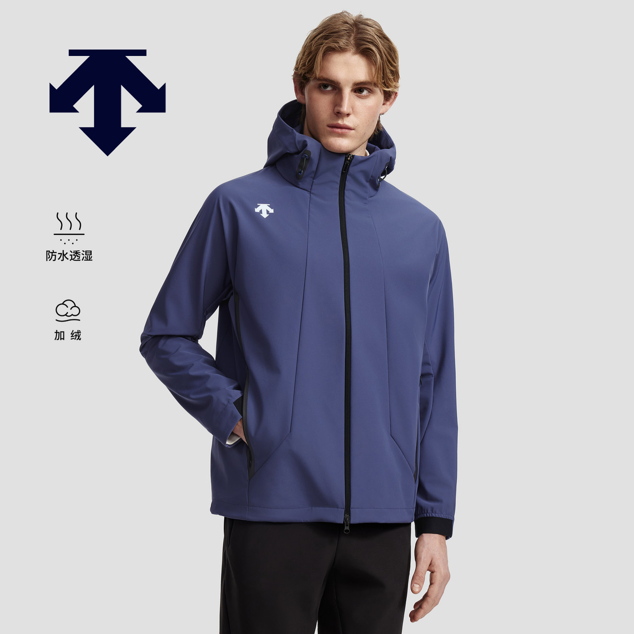 DESCENTE��ɣ��TRAININGϵ����ѵѵ����ʿ��ˮ͸ʪ������֯���� 1790Ԫ