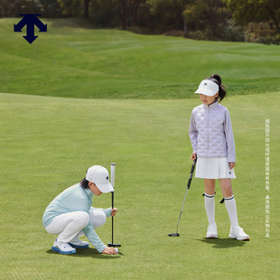 DESCENTE迪桑特儿童GOLF高尔夫女童4pro运动羽绒夹克轻盈保暖