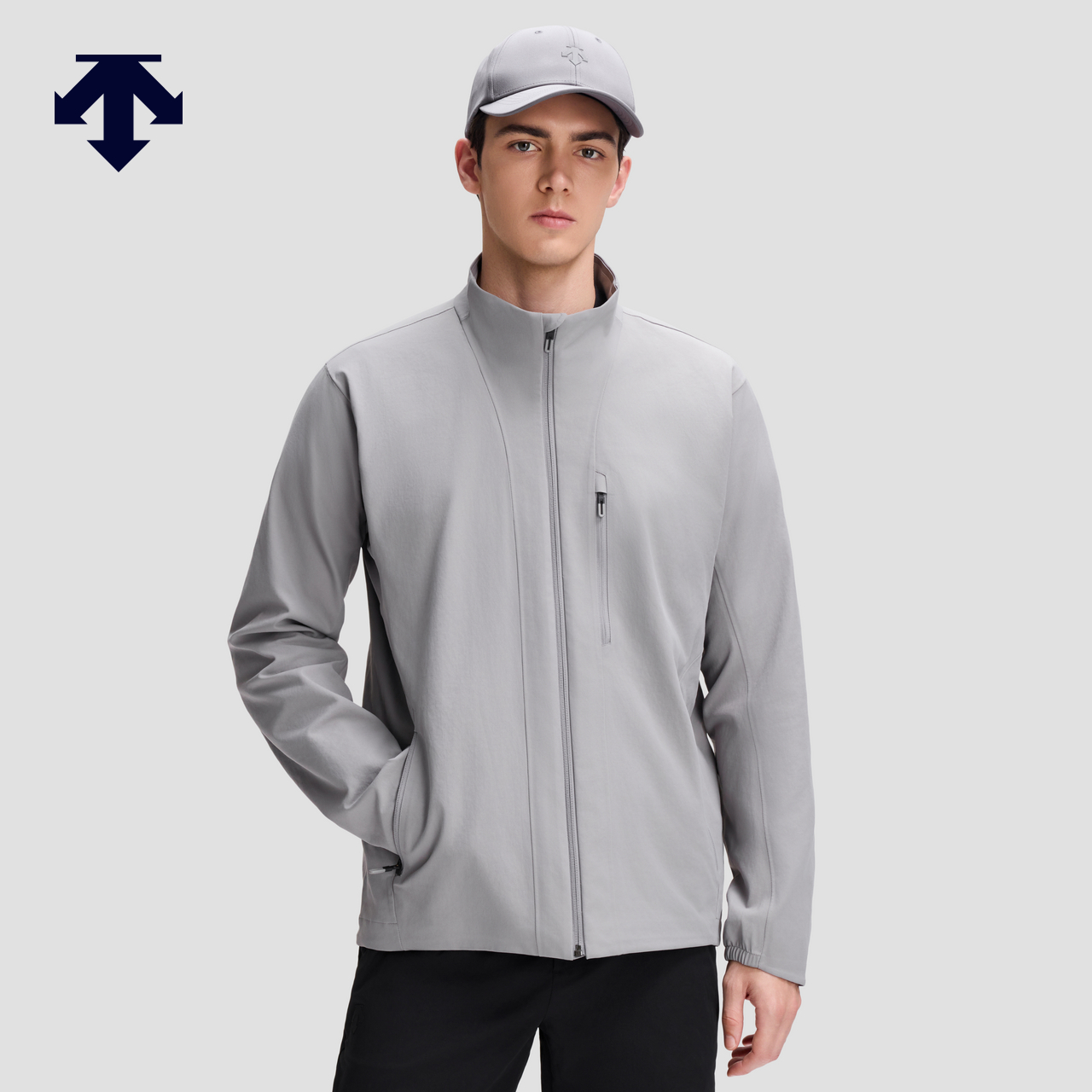 DESCENTE迪桑特SKI STYLE系列运动休闲男士梭织上衣秋冬新品