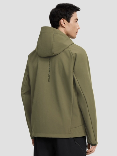 Водоотталкивающая утепленная демисезонная осенняя куртка для тренировок