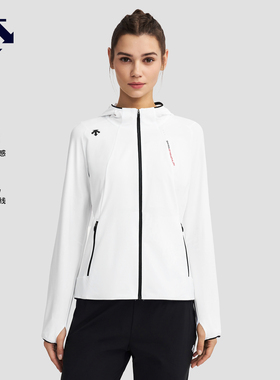 DESCENTE迪桑特WOMEN’S RUNNING系列铁三女士针织运动上衣