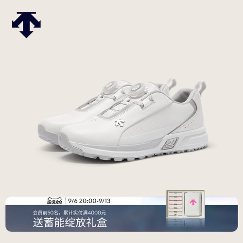 DESCENTE迪桑特儿童 GOLF 男女童专业高尔夫球鞋 缓震
