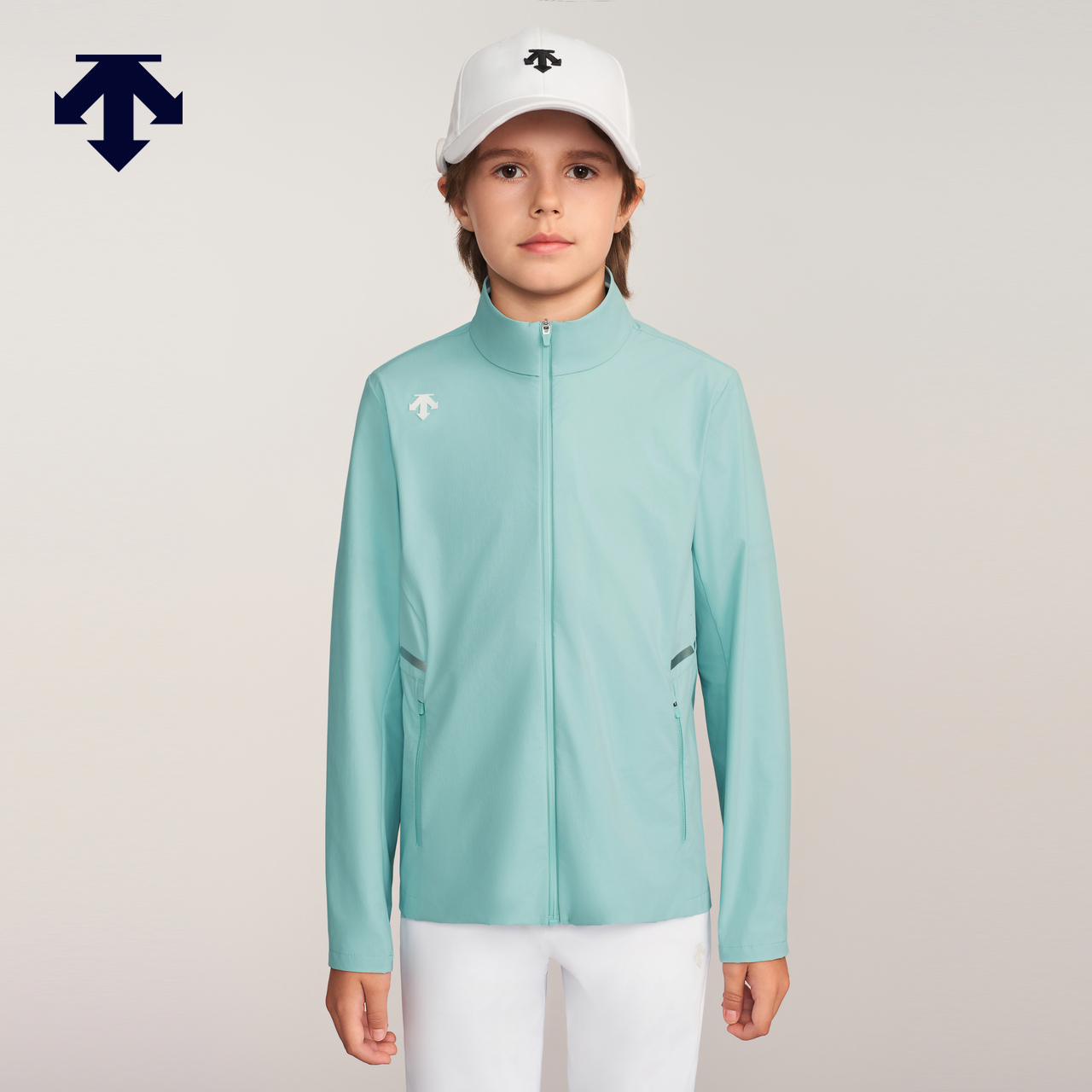 DESCENTEGOLF 迪桑特高尔夫 儿童GOLF系列男童针织夹克