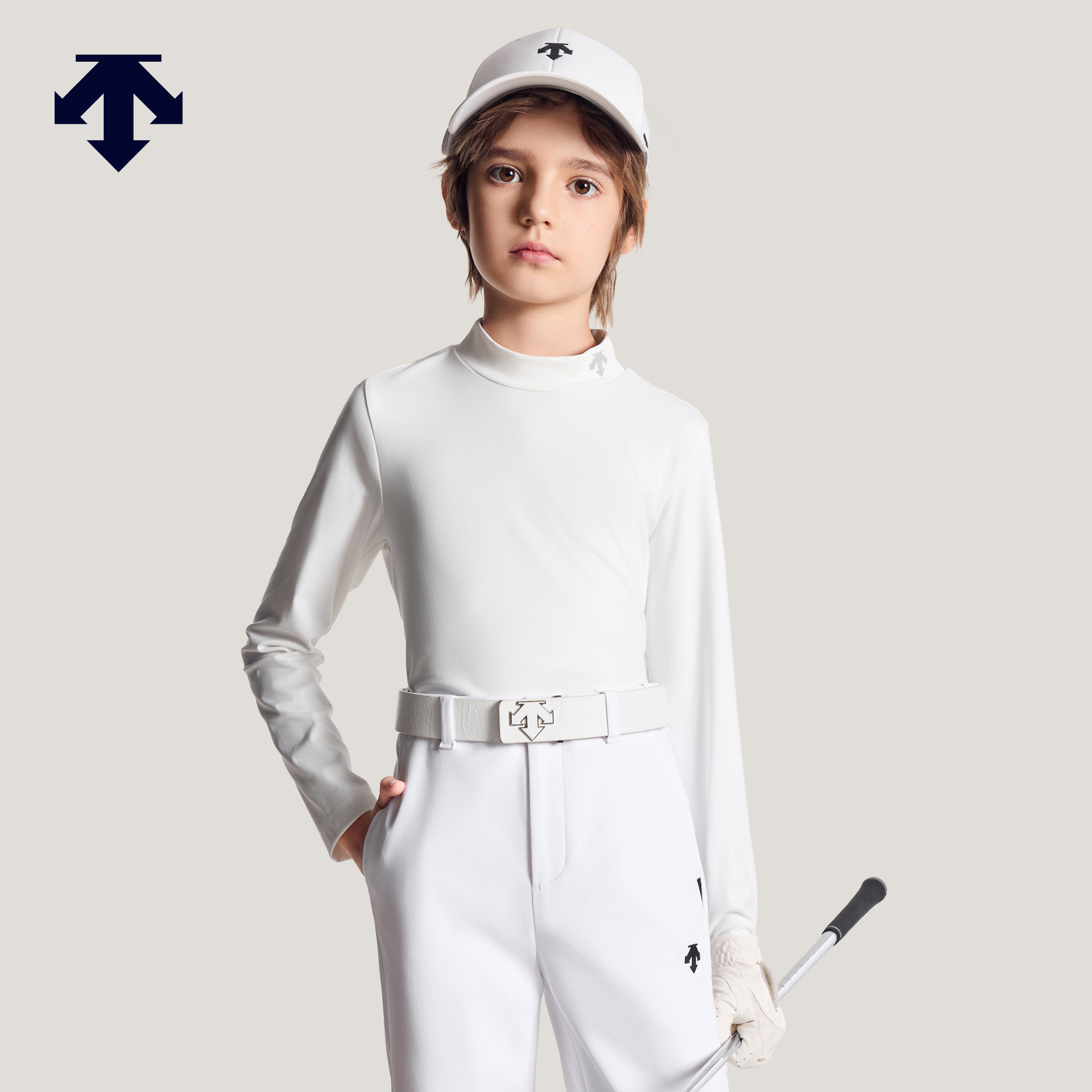 DESCENTE迪桑特儿童 GOLF高尔夫 男童运动打底衫,童装/婴儿装/亲子装,T恤,淘宝优惠券,粉丝福利购,淘宝优惠卷