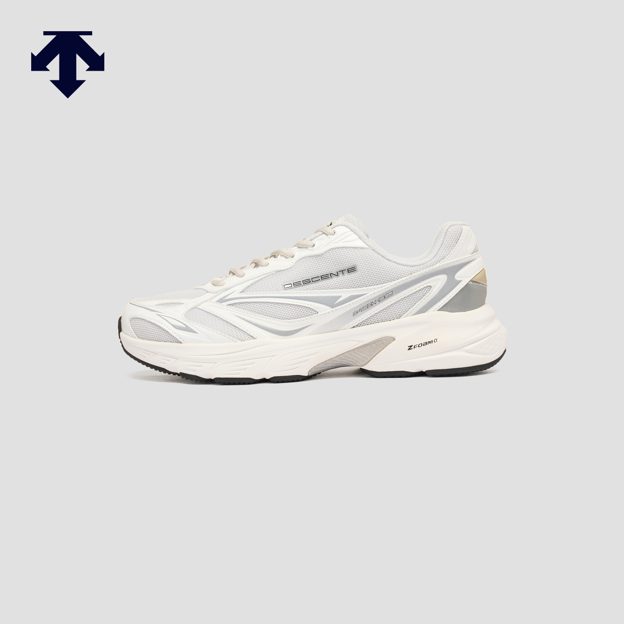DESCENTE 迪桑特SPORTS STYLE系列男女同款HYPER CR文化跑鞋夏季