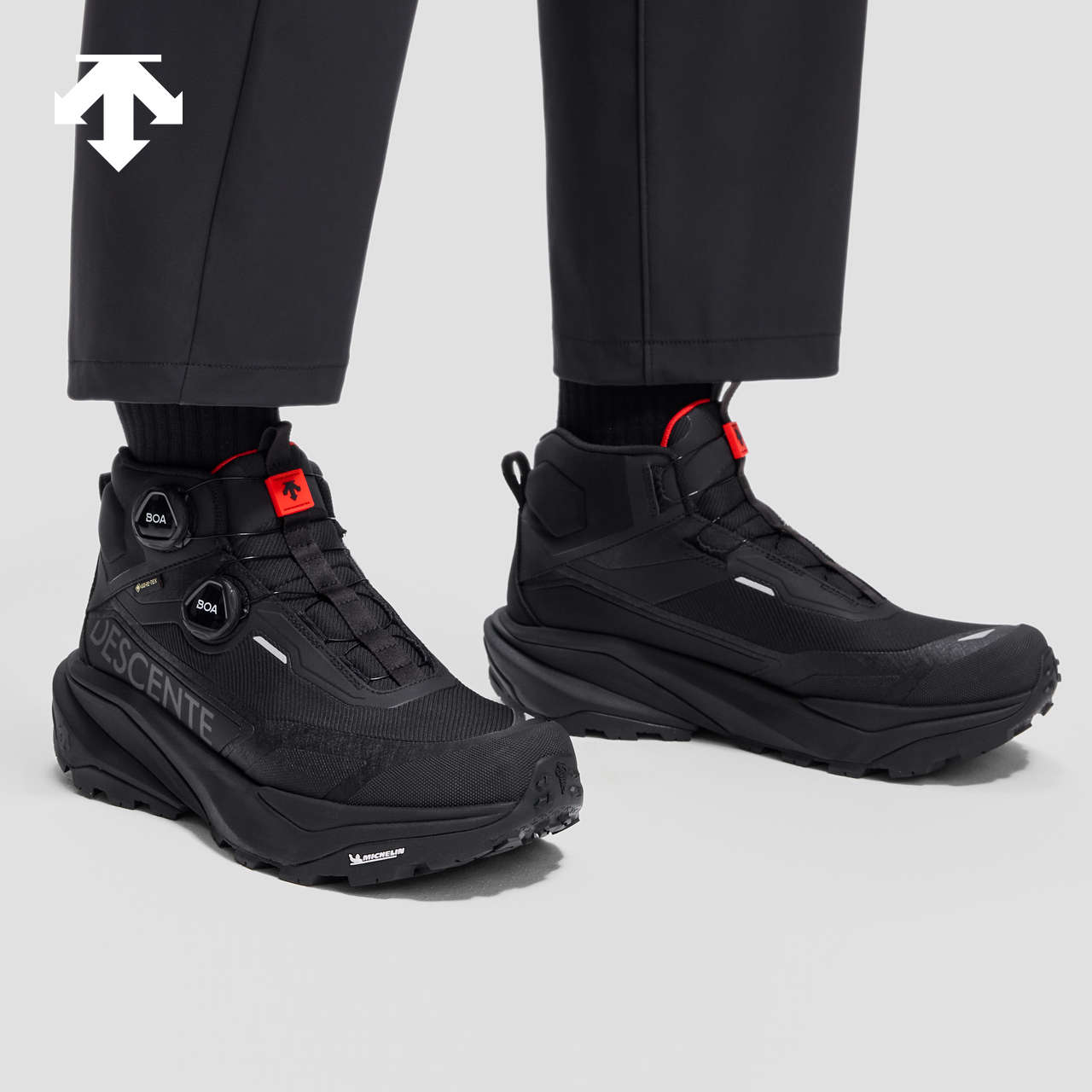 【90周年纪念款】DESCENTE迪桑特SKI STYLE男士BOA防水透气运动鞋