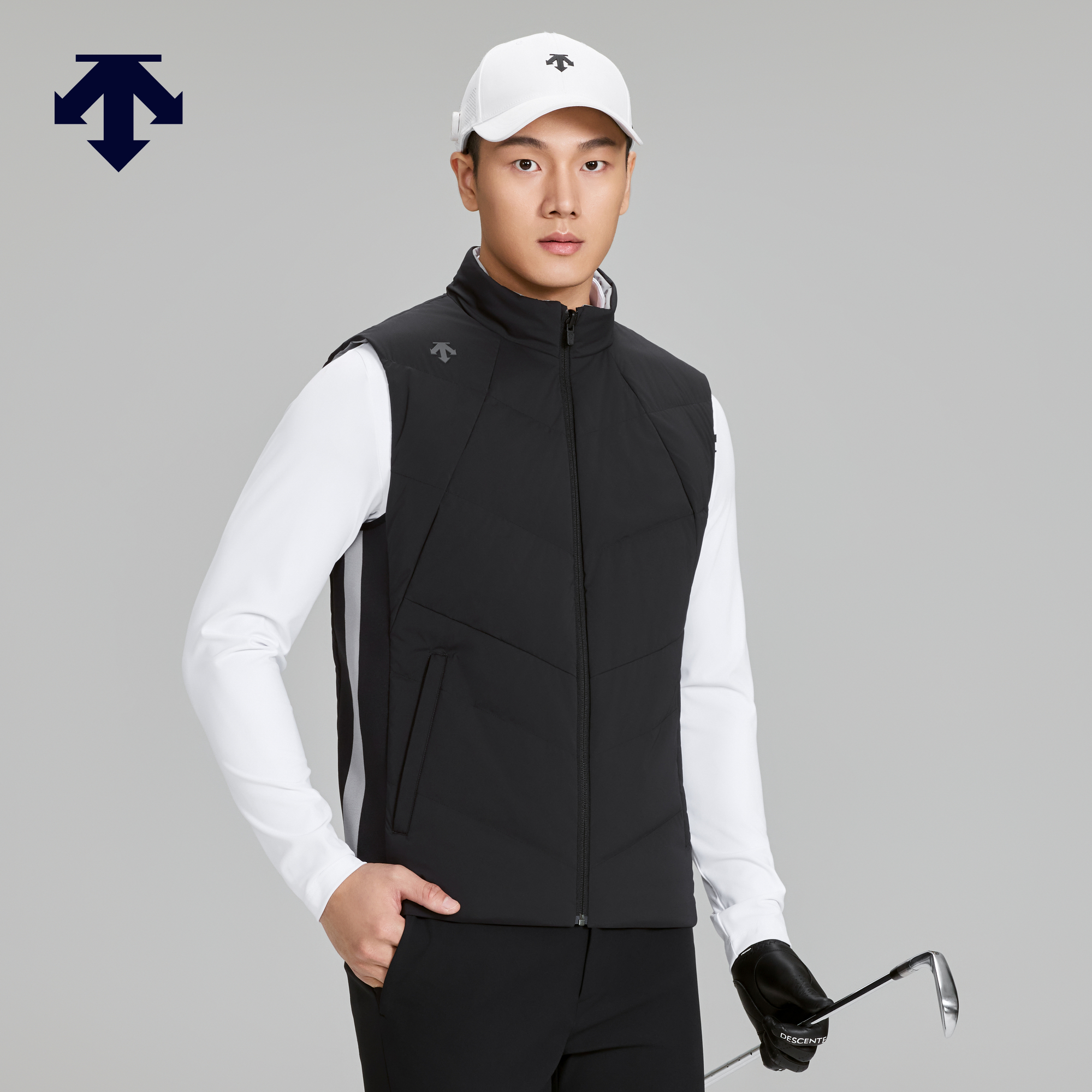 DESCENTEGOLF 迪桑特高尔夫男士PRO系列羽绒马夹 秋冬新品
