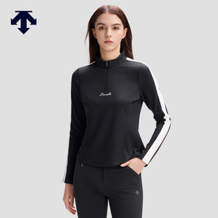 新品 DESCENTE迪桑特WOMEN’S 针织衫 STYLE系列女士半拉链长袖 SKI