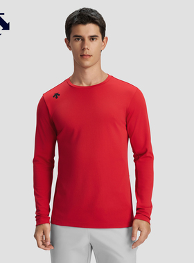 DESCENTE迪桑特TRAINING系列综训训练运动健身男士长袖针织衫