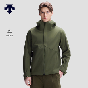 DESCENTE迪桑特DUALIS系列男士防水透湿VERTEX山峰夹克梭织上衣