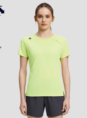 DESCENTE迪桑特WOMEN’S RUNNING系列女士F 360 速干短袖T恤新品