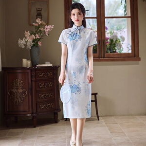 2026新款贝之韵旗袍改良年轻款绝美新中式日常可穿民国风女装