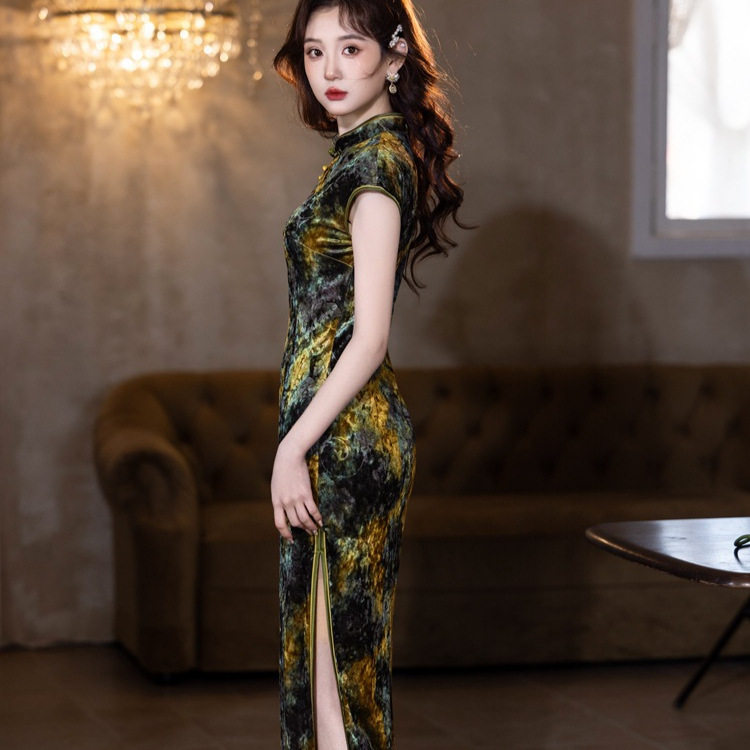 2026新款旗袍气质高端修身女新中式感改良夏季老上海复古民国