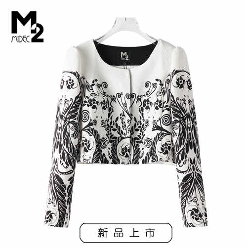 M2女装折扣店春秋时尚短外套