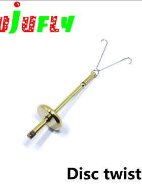 飞钓钩绑制工具黄铜绞线器短柄