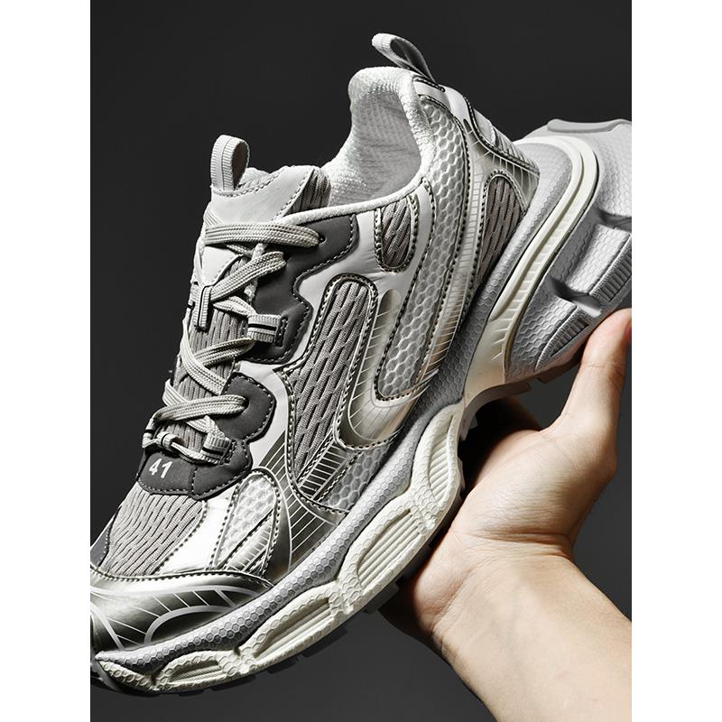 as爱尚优品男鞋秋季厚底休闲情侣老爹鞋运动百搭高级感潮鞋子