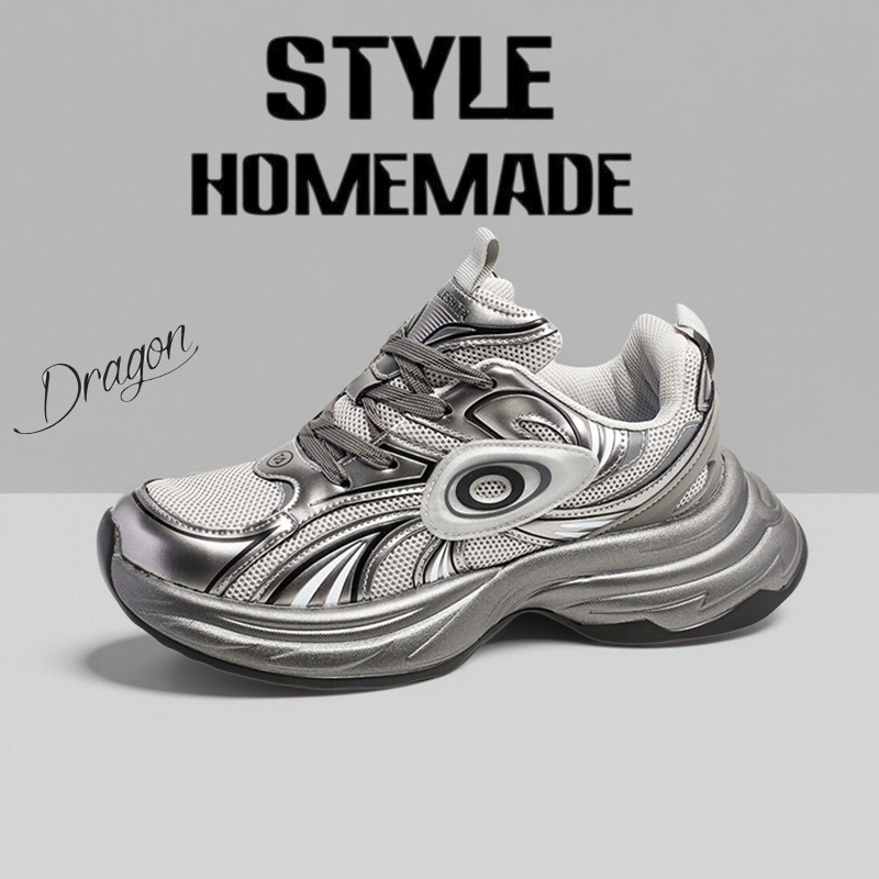 as爱尚优品男鞋老爹鞋女春夏季厚底运动鞋休闲鞋透气网面跑步鞋子