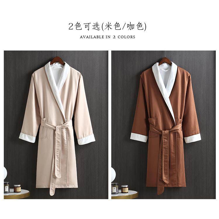 桔子水晶酒店男士浴袍女士浴袍