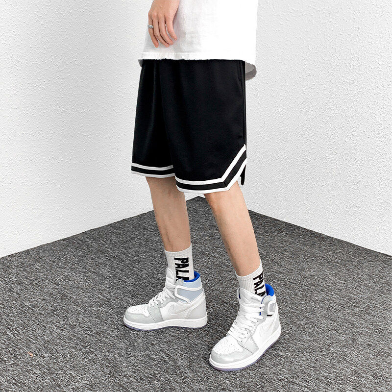 短裤男潮直筒休闲宽松运动卫薄款裤子宽松裤411-1-k650-p25,男装休闲裤,星座410-2