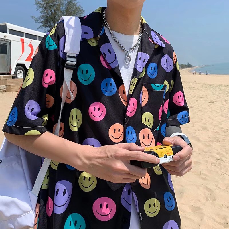 短袖衬衫宽松休闲半袖衬衣411-1-c21-p35,男装衬衫,星座410-2