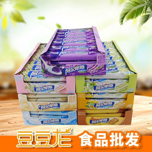 阿尔卑斯充气糖果香软软糖整盒