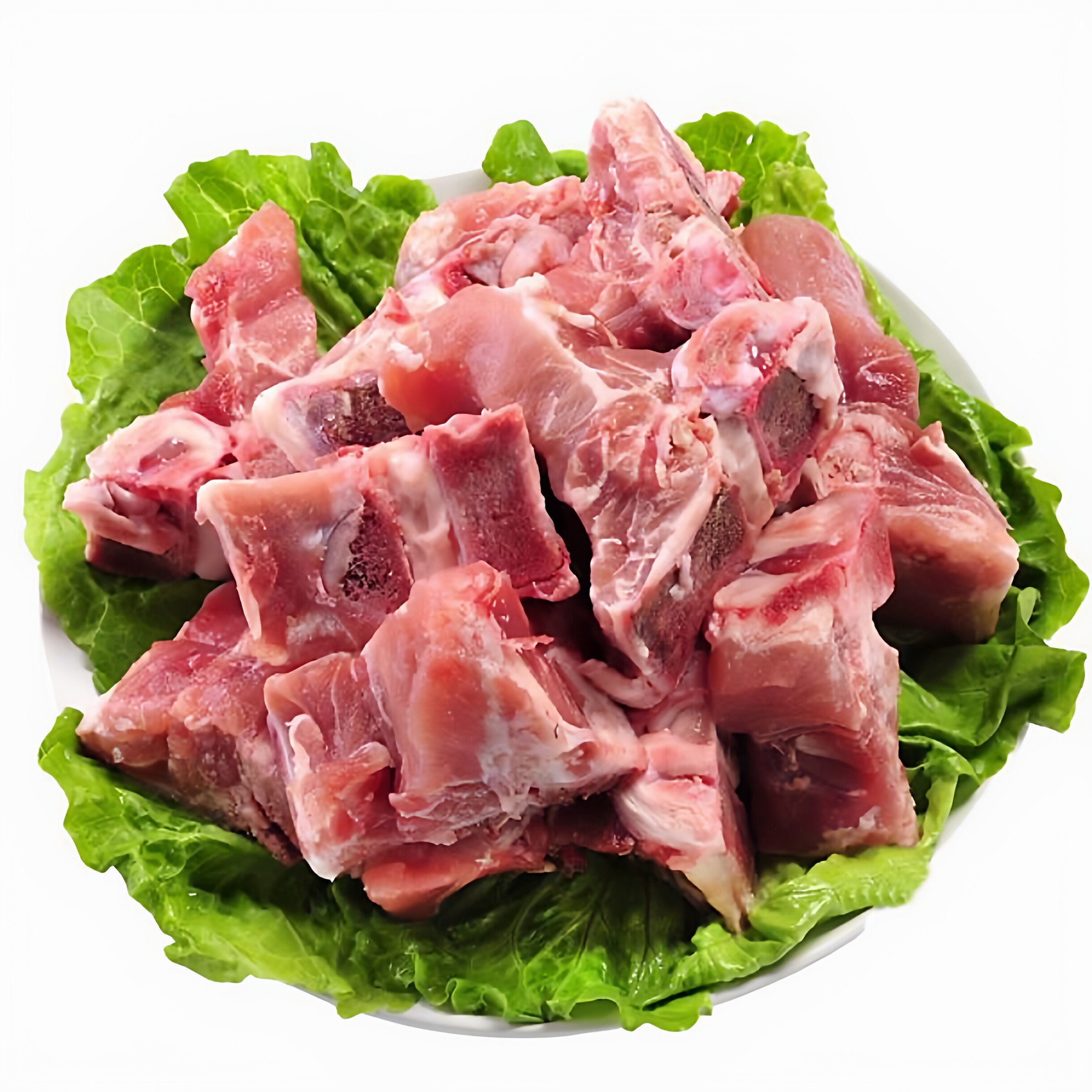 新鲜冷冻猪汤骨猪脊骨猪大骨煲汤酱骨头辣骨饭食材