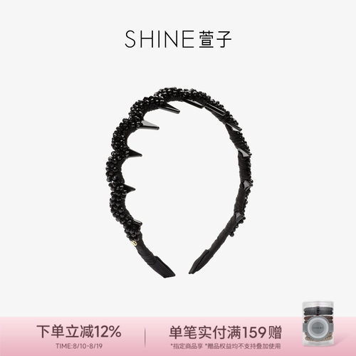SHINE萱子手工串珠齿梳发卡