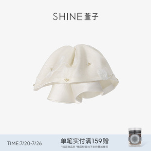 SHINE萱子饰品兰境新生系列优雅气质抓夹氛围感约会穿搭
