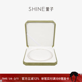 SHINE萱子饰品气质淡水珠首饰礼盒套装 珍珠耳环项链生日礼物